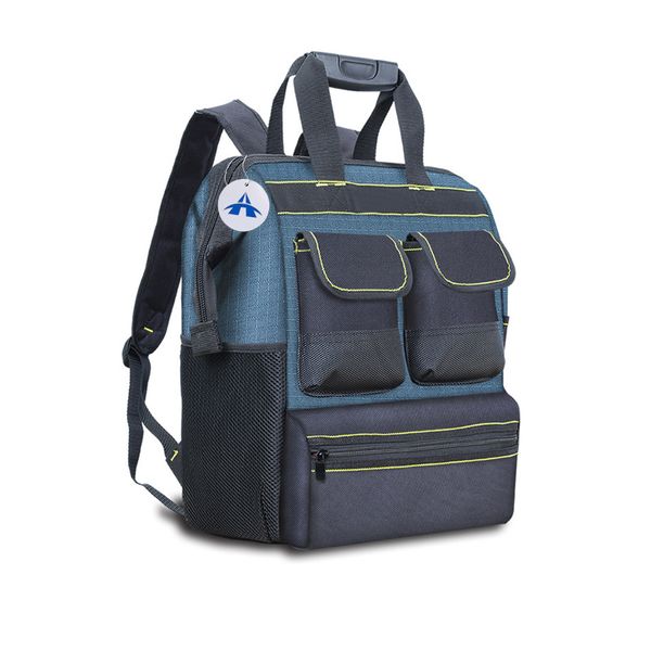 Large Capacity Oxford Waterproof Electrician Tool Bag Backpack