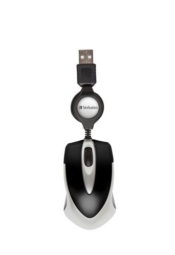 Verbatim GO Mini Optical Travel Mouse - Black