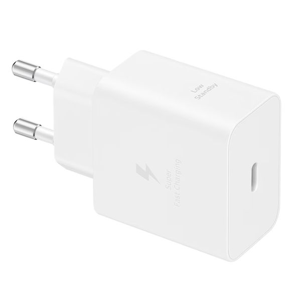 Samsung Original 45W Power Adapter Without Cable - White
