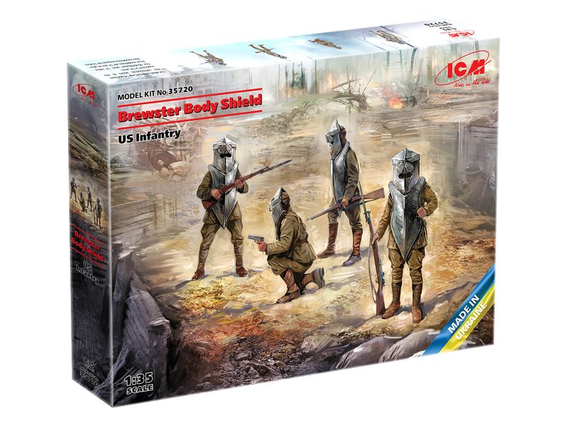 ICM 35720 1/352 Brewster Body Shield WWI US Infantry