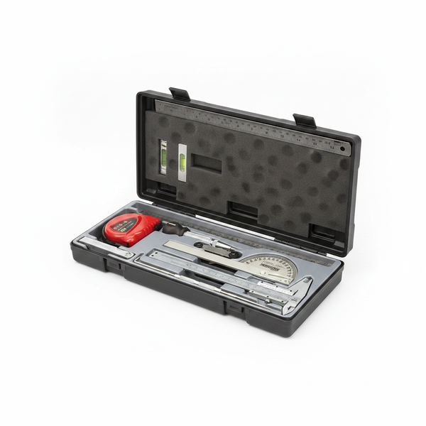 Force 9 Piece Measuring Tool Set for Accurate DIY and Professional Use