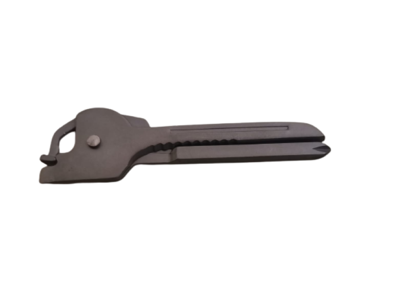 Mini 6-in-1 Outdoor Multi Function Tool - Grey