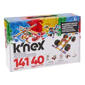 Knex - Beginner 40 Model Building Set - 141 Pieces