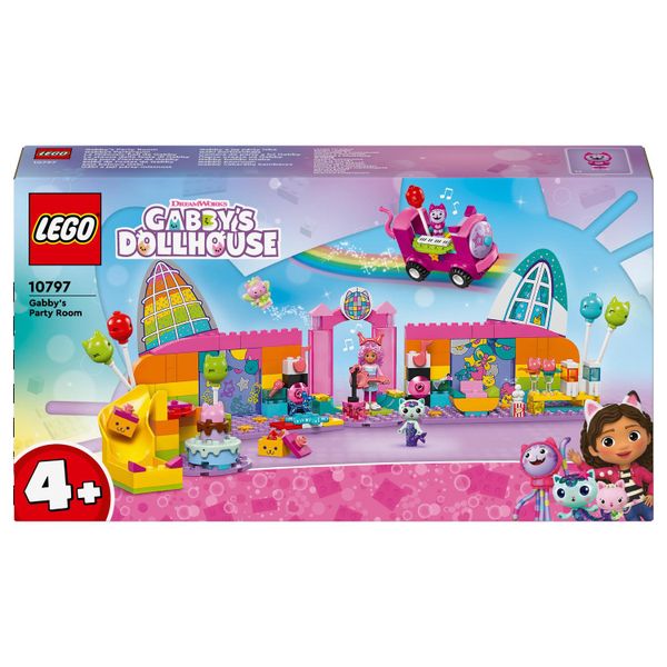 LEGO® - 4+ Gabby’s Dollhouse Gabby’s Party Room Playset - 10797