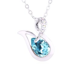 Swan Necklace with crystals from Swarovski