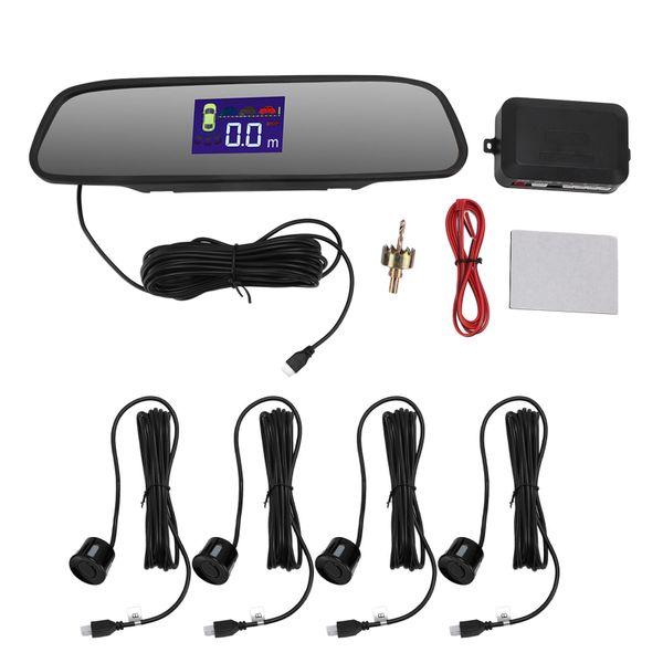 Reverse Radar, 4 Sensors, 0.3-2.0m, SUV, Black
