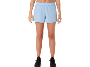 Asics Women's Padel Court 2-In-1 Padel Shorts - Stone Wash/Black