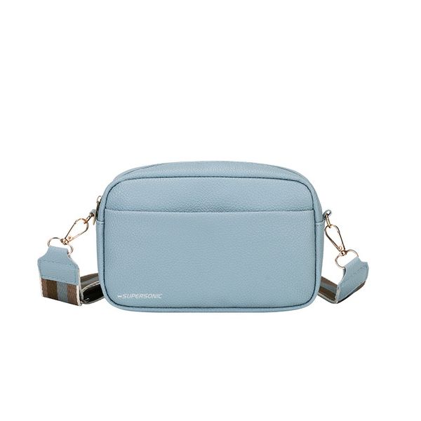 Supersonic Crossbody Bag with Wide Strap &amp; Multi Pockets for Women