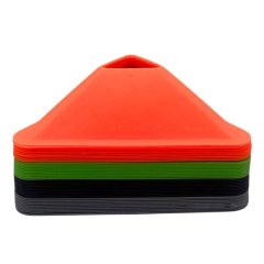 Arfast - Triangular Soccer Training Cones Sports Marker Discs 40 Pack