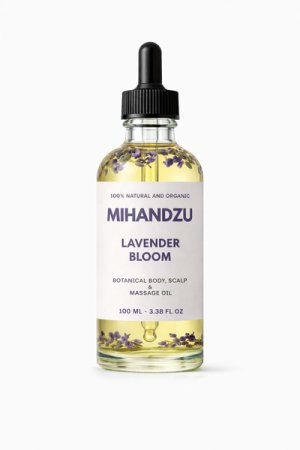 Lavender Body, Hair, Scalp &amp; Massage Oil with Grape Seed Oil - 100 ML