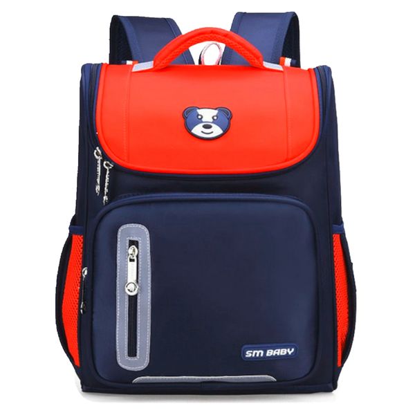 Primary School Modern Backpack Grade 1-7 Students - Red