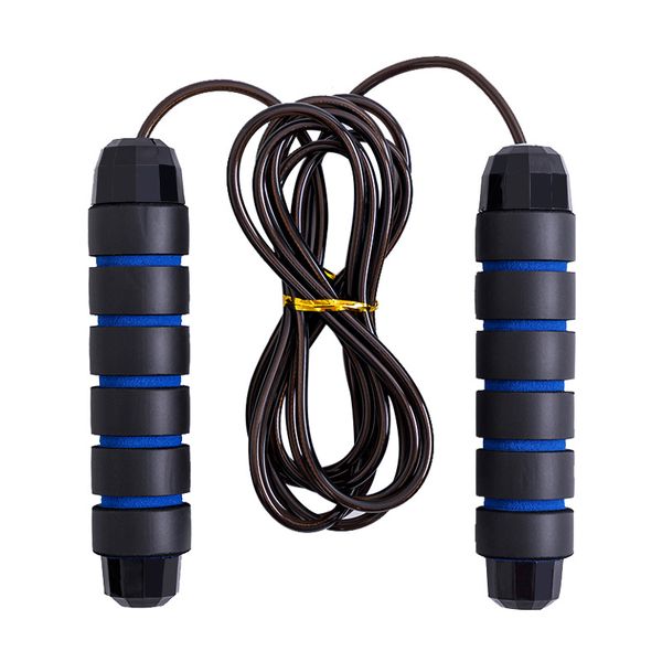 Professional Steel Wire Bearing Rope Skipping-Blue