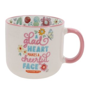 Mug - A Glad Heart Makes a Cheerful Face