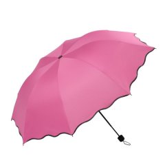 A lightweight folding umbrella, an 8-bone umbrella stand