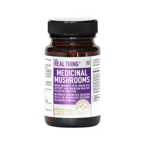 The Real Thing Medicinal Mushrooms Vegetarian Capsules - 60