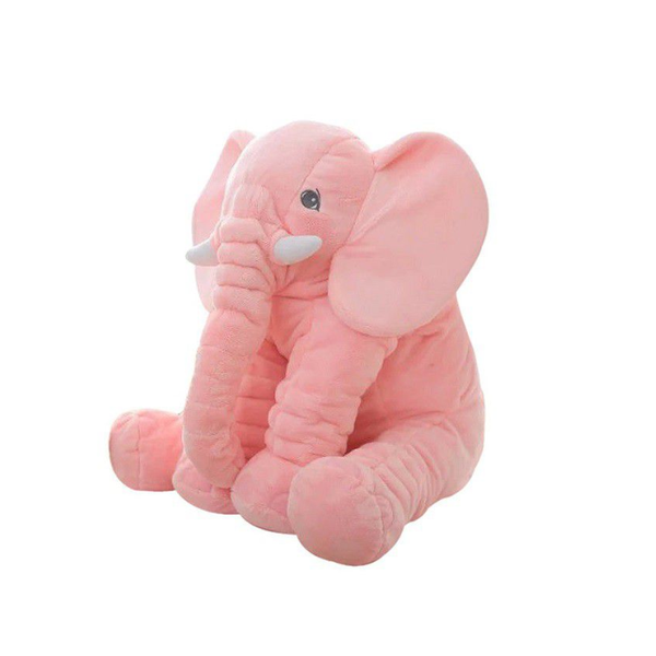 Elephant Pillow - Pink (Size: XL)