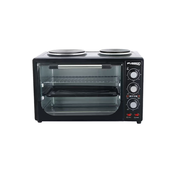 Fussion Cooker Electric Oven with Dual Hotplates - 32L