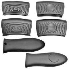 Lifespace Quality Silicone Black Pot Clamp &amp; Sheath Handle Kit - 6 Piece