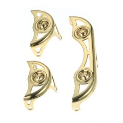 3-Pack Brass Key Guard, Alto Sax Repair, Felt Bumper &amp; Bolts