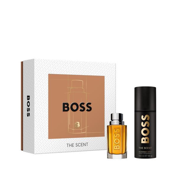 BOSS The Scent Eau de Toilette and Deodorant Spray for Men Duo Gift Set