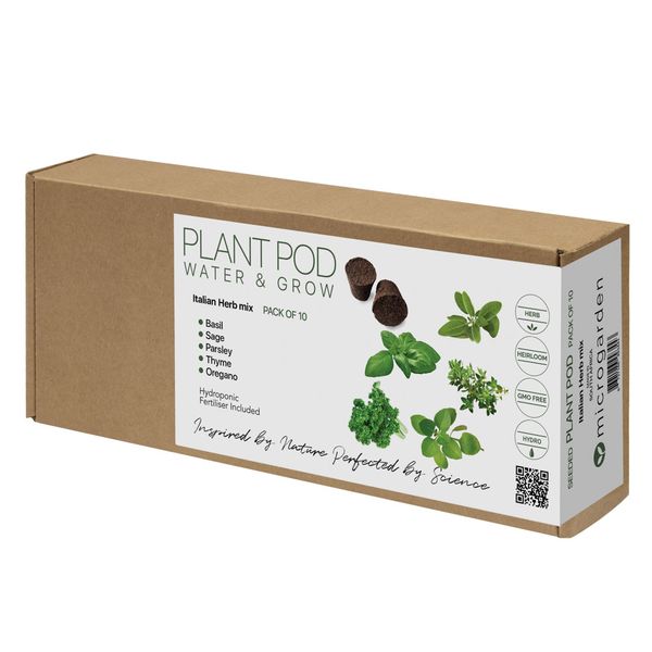 PLANT POD - Italian Herb Mix- Pack of 10 for Smart Garden