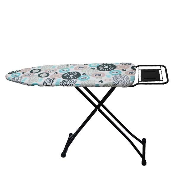 Ironing Board 132x33cm, Blue and brown circles