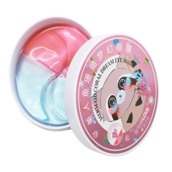 MnM Mermaid K-Beauty Coral Dream Under Eye Hydrogel Mask