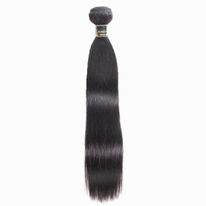 Joedir Straight Human Hair Bundles Peruvian Natural Hair 8 Inch Black