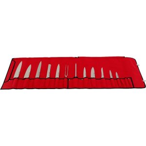 12 Piece Forged Grunter Knife Set in Carry Roll Bag