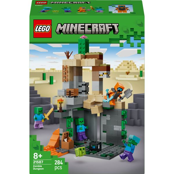 LEGO® Minecraft® Zombie Dungeon Gaming Building Toy 21587
