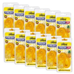 Shield - Fresh 24 Air Freshener - Vanilla Pineapple - 12 Pack