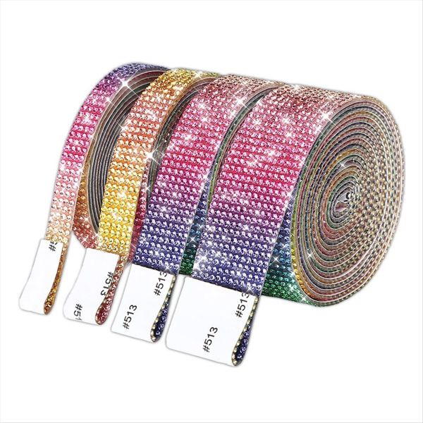 Self Adhesive Diamond Ribbon Roll Glitter Tape Handmade B