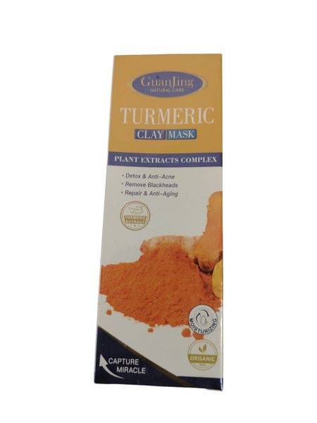 Turmeric Clay Face Mask.