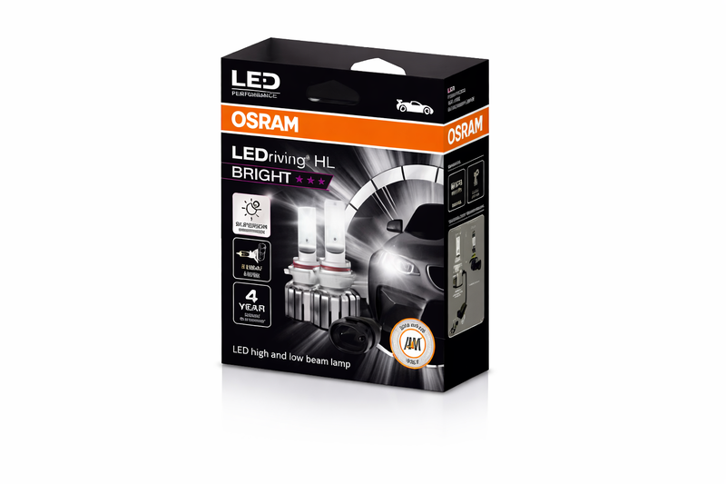 OSRAM LEDriving HL Bright HB4 HIR2 LED Headlight Bulbs (Pair)