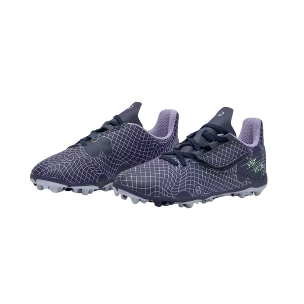 Kipsta Kids' Rip-Tab Football Boots Viralto I Easy MG/AG - Nebula