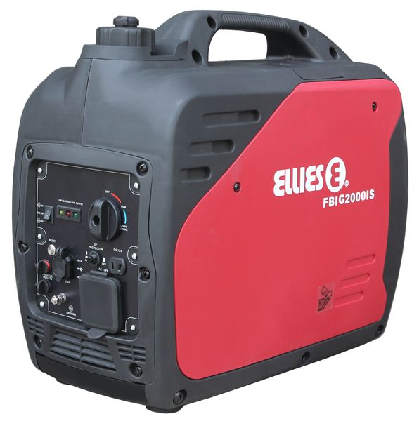 ELLIES 2KW Pure Sine Wave Inverter Generator - Rated 1.6KW - FBIG2000IS