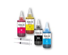 MR A TECH Refill Ink Bottle for Canon PIXMA G3420 GI41-Compatible-100ML X 4