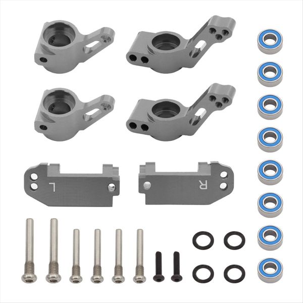 Rc Front Steering Cup Rear Axle Seat Kit for Traxxas Slash Titanium
