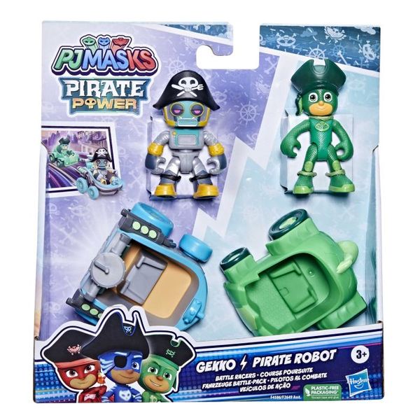 Pj Masks-Hero VS Villain Battle Gek VS Pirat Robot