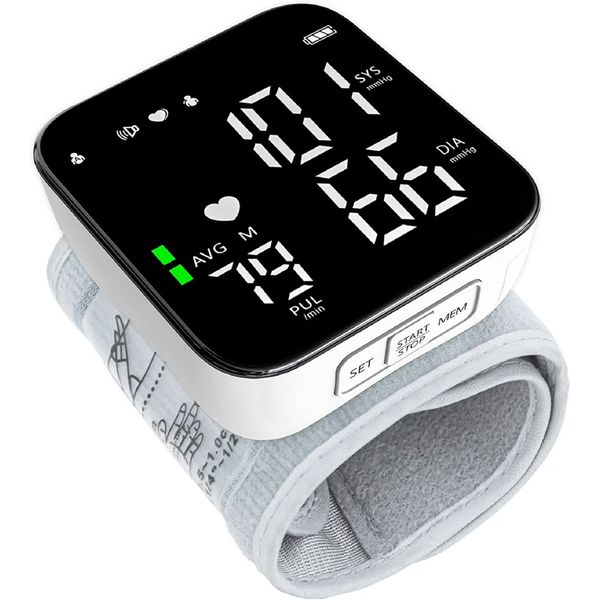 Digital Wrist Blood Pressure Monitor CK-W118 Automatic BP &amp; Pulse Meter