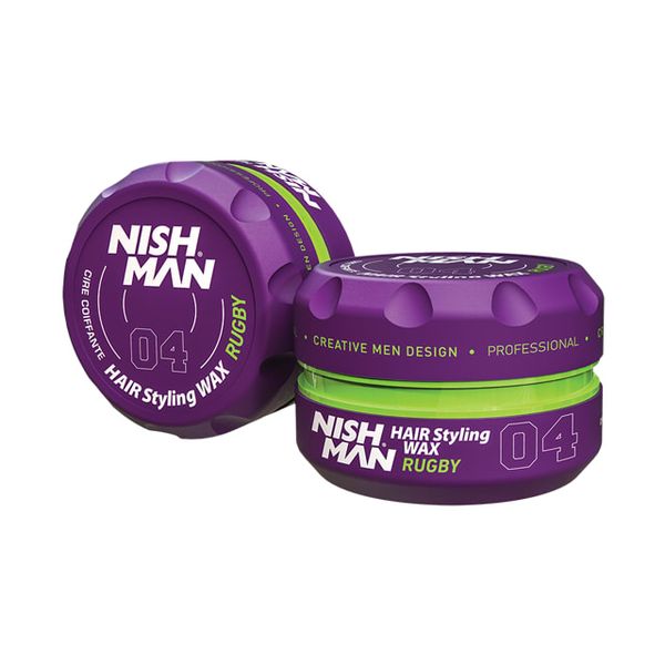 Nishman Hairstyling Aqua Wax 04 RUGBY 150 ML