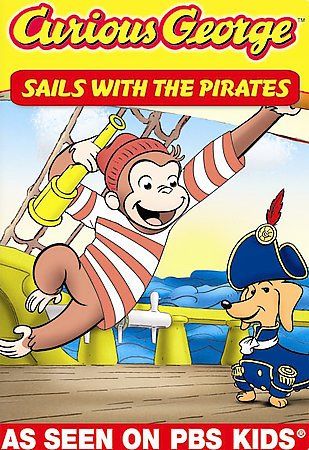 Curious George:Sails with the Pirates - (Region 1 Import DVD)