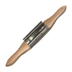 Buffing Wheel Rake Cleaning Tool for Polishing Wheel Compound with Beech Wo