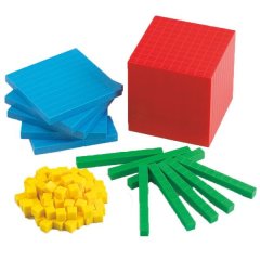 Base Ten Set: 121 Pieces