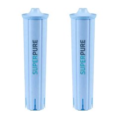SUPERPURE Replacement Filter Cartridge for Jura Claris Blue (2-Pack)