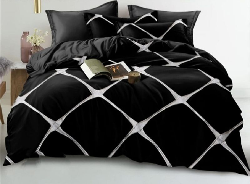 Duvet Cover Set, Soft Touch ,High Quality ; Black