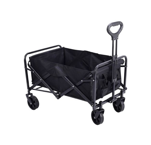 ZYS - Outdoor Folding Wagon Truck Trolley - Large Capacity (70 x 46 x 49cm)