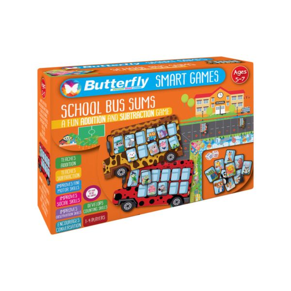 Butterfly Smart Games - School Bus Sums