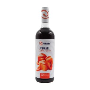 Chilla Caramel Coffee Syrup 1L - Milkshake, Dessert, Mocktail, Latte, Rich