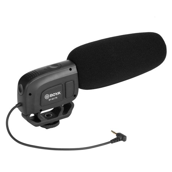 DW BOYA BY-M17R On-Camera Condenser Shotgun Microphone